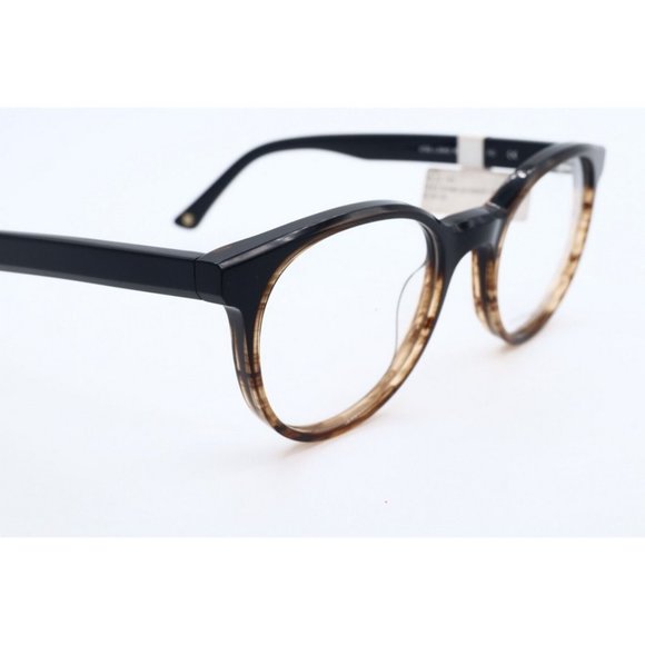 New Prodesign Denmark 4785 c.5045 Oval Brown Eyeglasses Demo Lenses 49mm - Picture 3 of 6